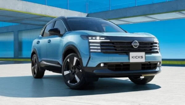 Ilustrasi nissan kicks hybrid untuk artikel Nissan Kicks hybrid diperbarui untuk pasar Jepang