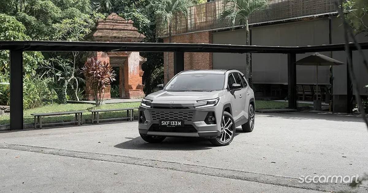 Ilustrasi toyota rav4 hybrid untuk artikel Toyota RAV4 Hybrid: Eksterior Tajam dan Kabin Praktis